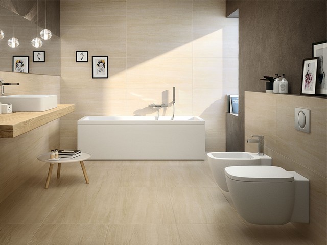 Gres Porcellanato Sottile effetto pietra Woodstone 01