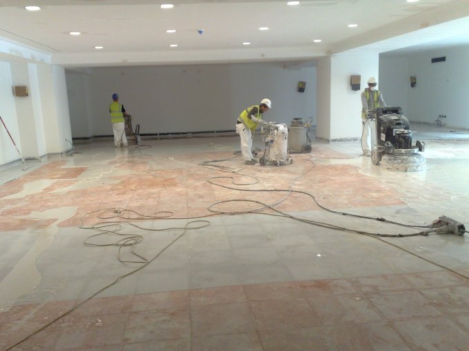 LEVIGATURA PAVIMENTI IN MARMO 07