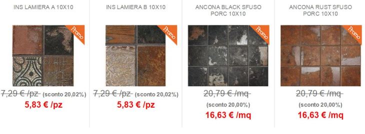 Piastrella Rivestimento Cucina Design Lamiera 03