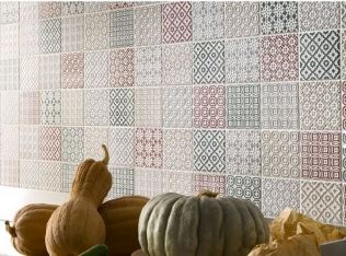 Rivestimento Cucina Etnico Batik 01