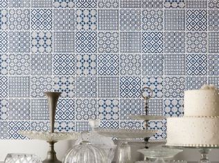 Rivestimento Cucina Etnico Batik 02